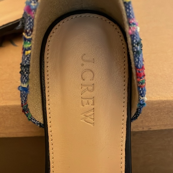 J Crew brand new, never worn woven espadrille flats, size 5.5 - Picture 3 of 5
